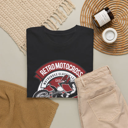 Retro Motocross Champion Motorcycle Racing T-Shirt