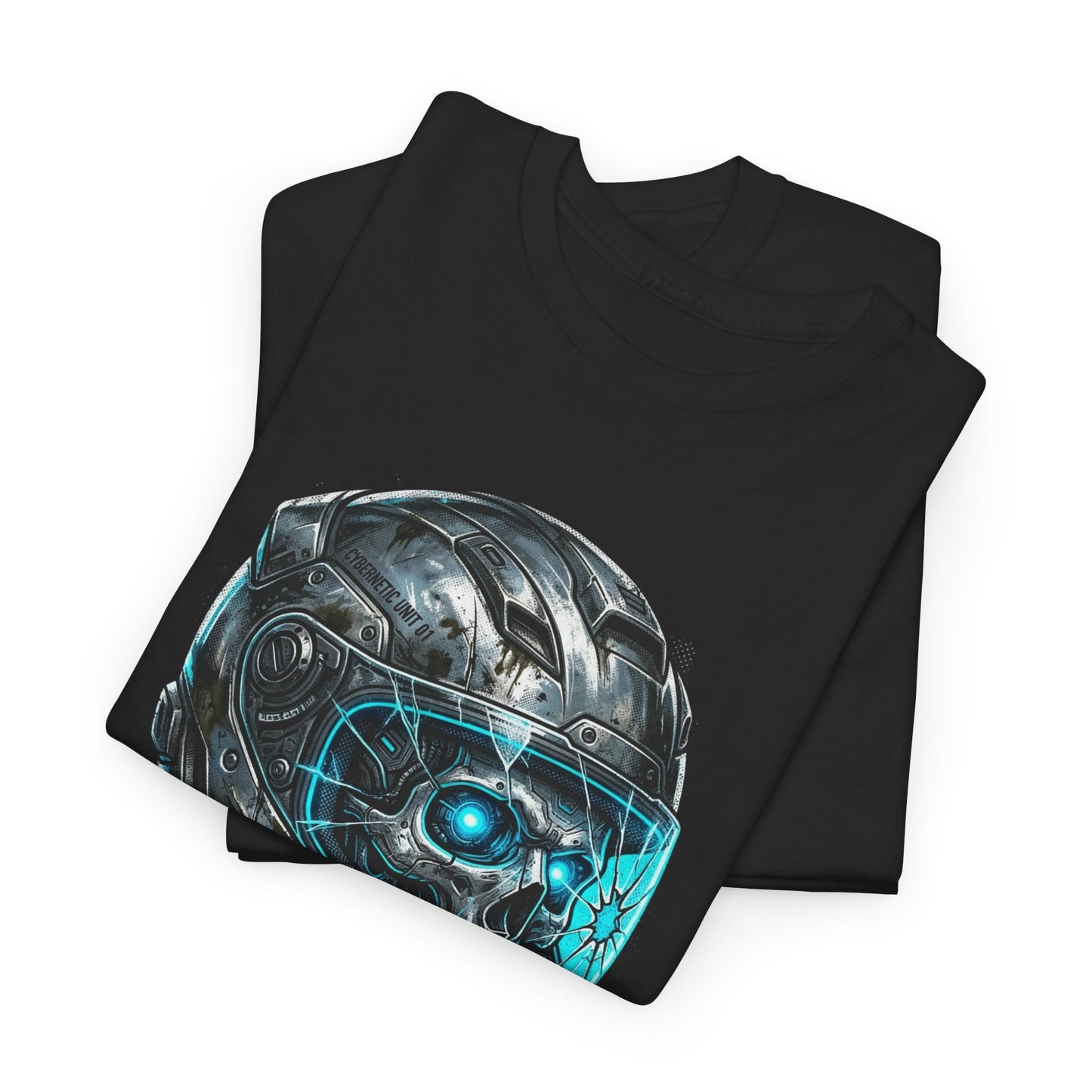 Future Driver Cyber Skull Helmet Men's Tee