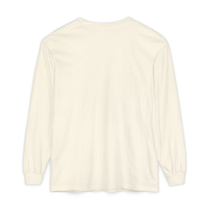 Never Underestimate An Old Man With A Jeep Garment-Dyed Long Sleeve T-Shirt