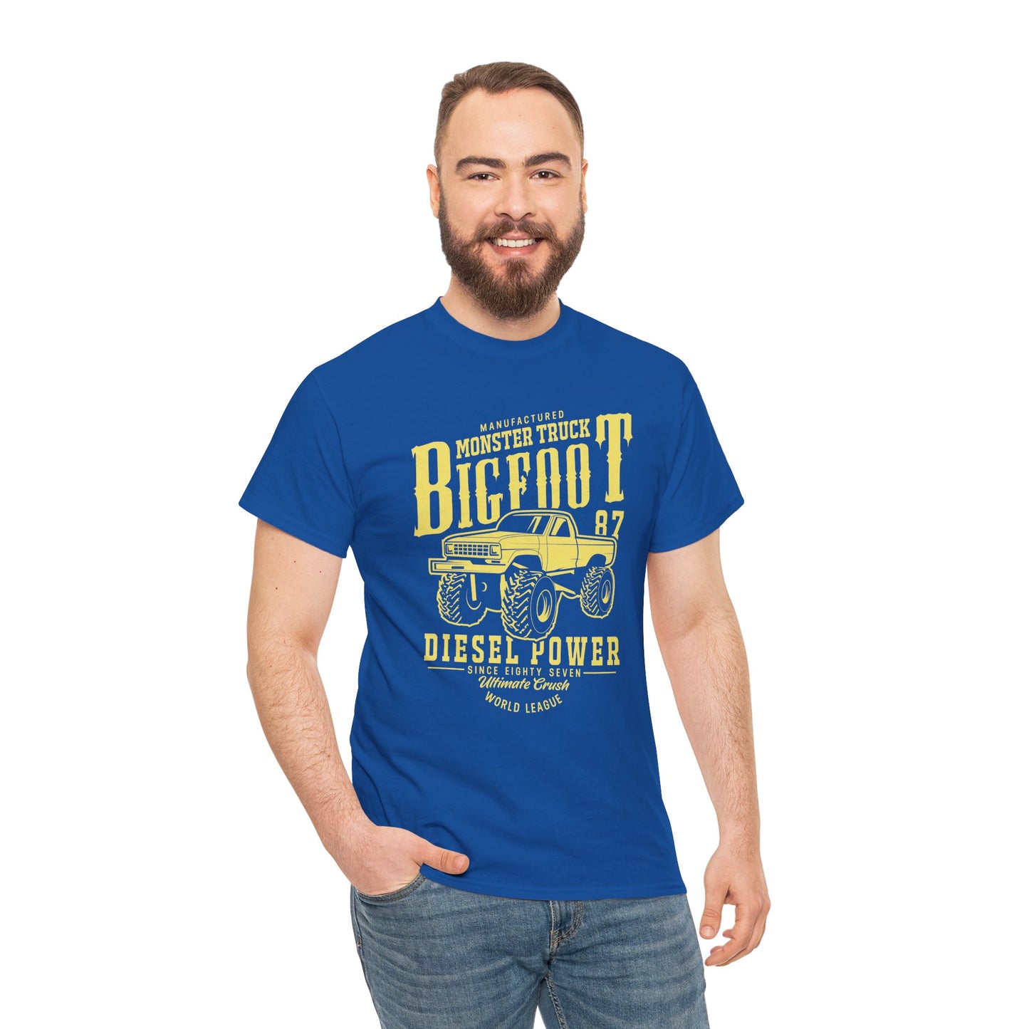 Bigfoot Monster Truck Diesel Power Men's T-Shirt