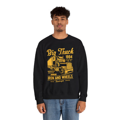 Big Truck 1994 Iron And Wheels Men's Sweatshirt