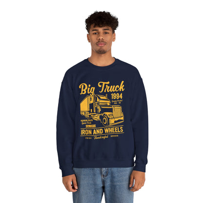 Big Truck 1994 Iron And Wheels Men's Sweatshirt