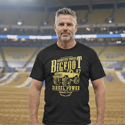 Bigfoot Monster Truck Diesel Power Men's T-Shirt