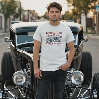 Vintage Iron Classic Hotrod Men's T-Shirt
