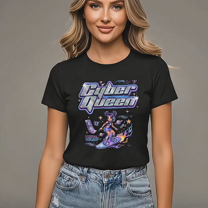 Cyber Queen Graphic Women's Tee